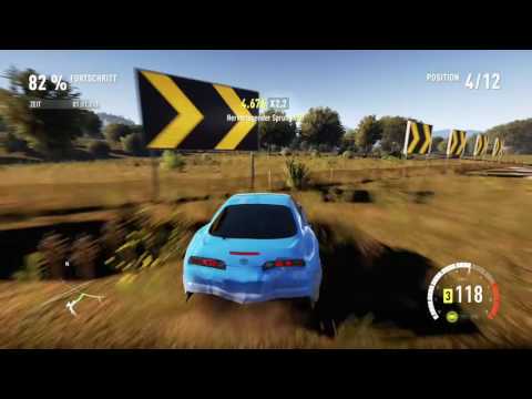 Forza Horizon 2 XboxOne | Skillzilla 30k Punkte | Toyota Supra RZ 1998 Gameplay