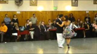 VIRGINIA GOMEZ Y CHRISTIAN MARQUEZ EN LA BALDOSA 01/04