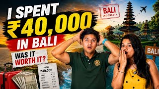 Bali Honeymoon Under ₹40,000? 😱 | Complete Budget Breakdown From India