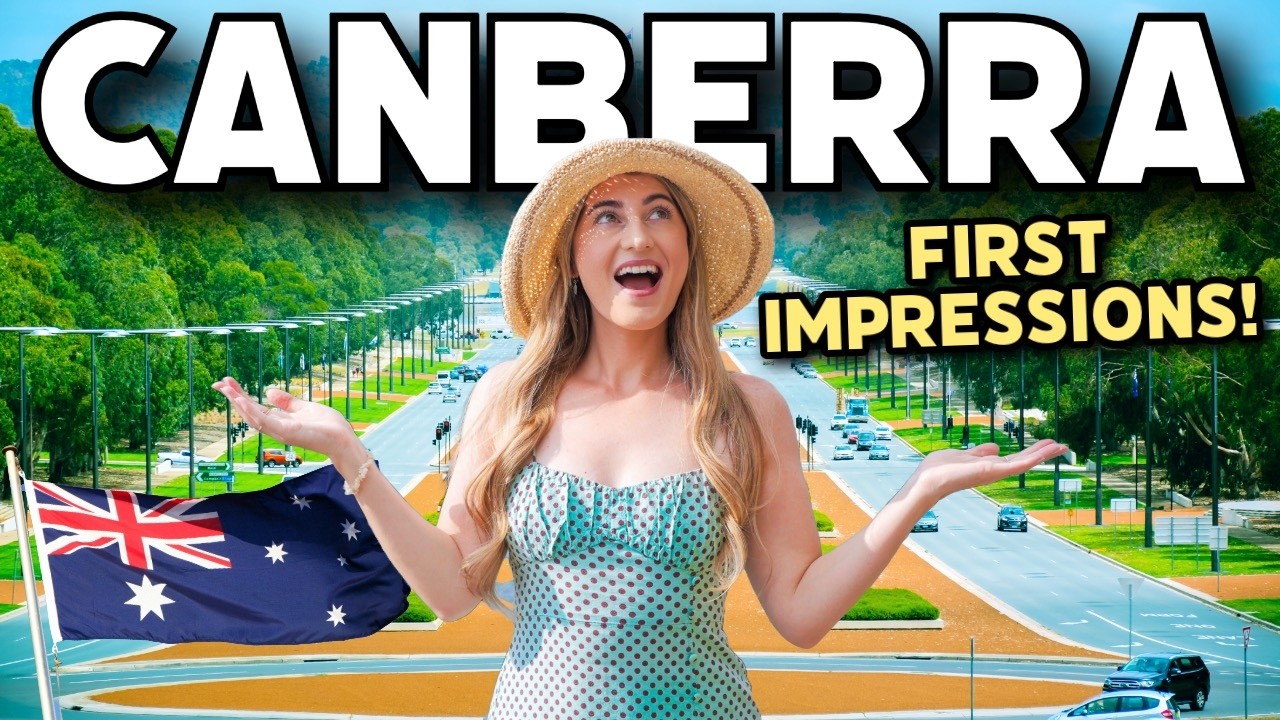IS CANBERRA WORTH VISITING?! First Impressions of Australia's Capital City | Canberra Australia Vlog