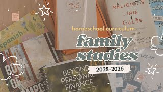 FAMILY SUBJECTS HOMESCHOOL CURRICULUM | 2025-2026 | MORNING BASKET | MORNING MEETING