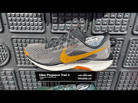 Nike Pegasus Trail 5 (Black/ Fir/ College Grey/ Desert Ochre) - Style Code: DV3864-009