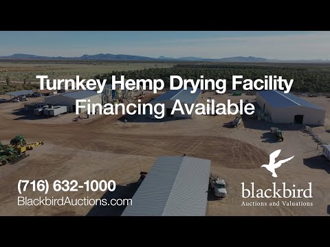 RF Hemp Drying Facility For Sale
