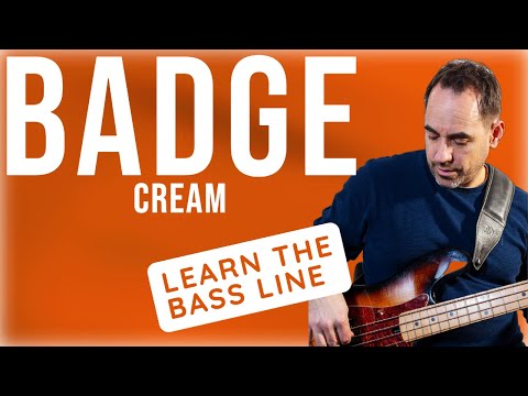Badge by Cream || Classic Jack Bruce Bass Line (No.198)