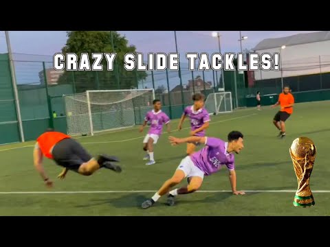 WE ALLOWED SLIDE TACKLES IN A TOURNAMENT... THIS IS WHAT HAPPENED