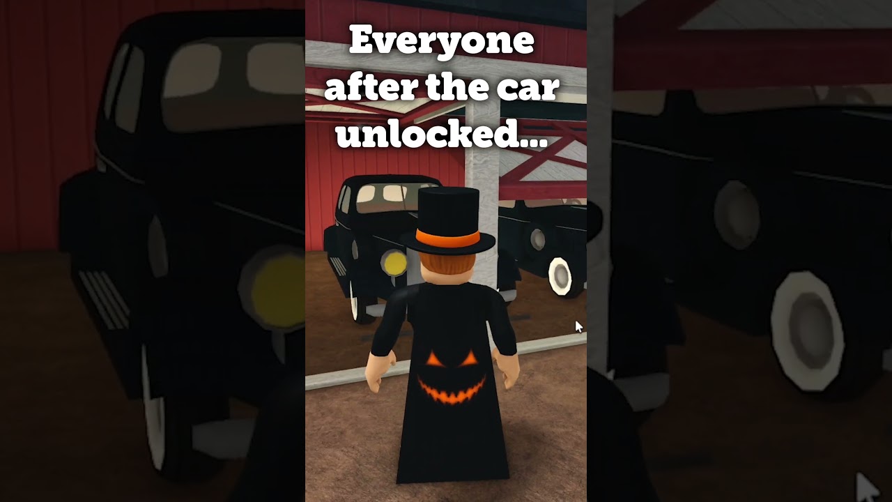 Every Bloxburg Player After the New Car Unlocked...