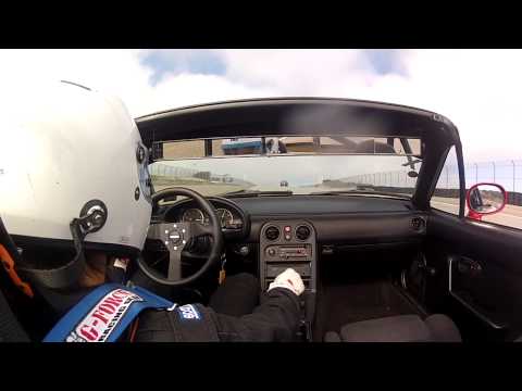 02/03/2013 93 Miata at City Tech Track Day Laguna Seca (Hot Lap)