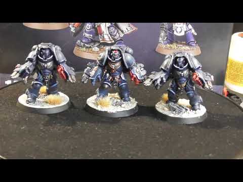 Warhammer 40k Crimson Fists Spacemarine Primaris Aggressors (ETB)