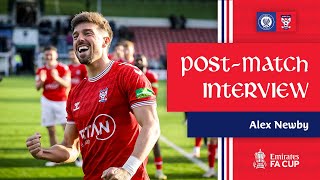 💬 Post-Match Interview | Alex Newby | Rochdale (A)