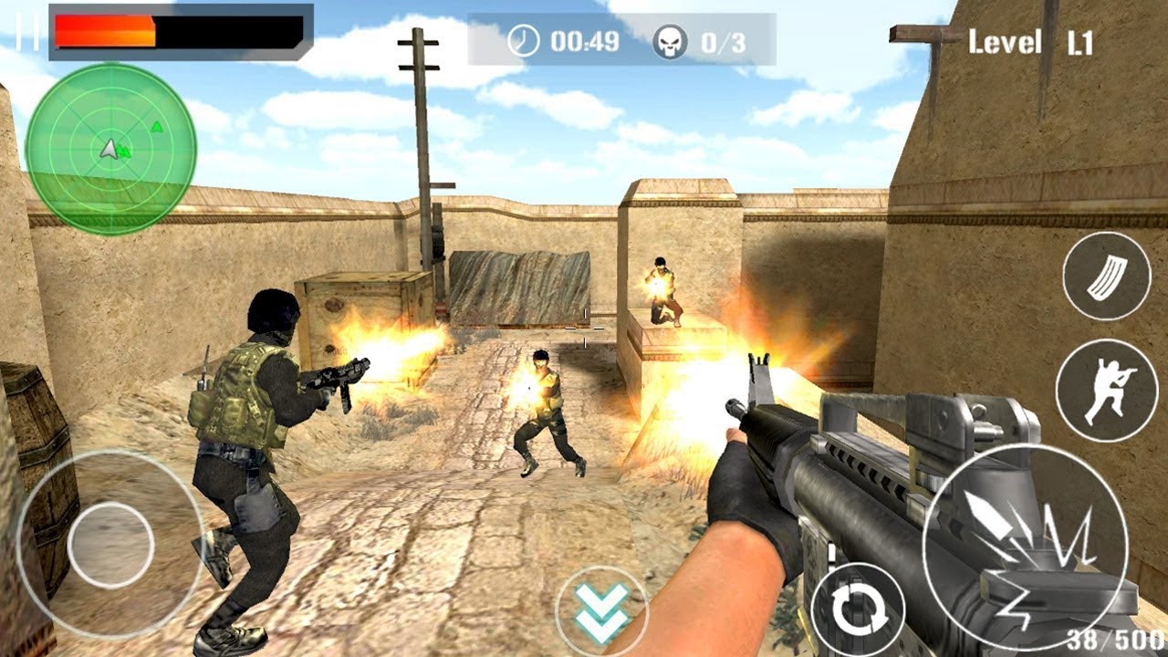 Counter Sniper Terrorist Shoot (by FIRE GAME) Android Gameplay [HD]