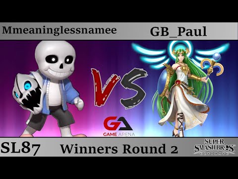 SmashLAN'D 87 - Winners Round 2: Mmeaninglessnamee (Mii Gunner Sans) vs GB_Paul (Palu)