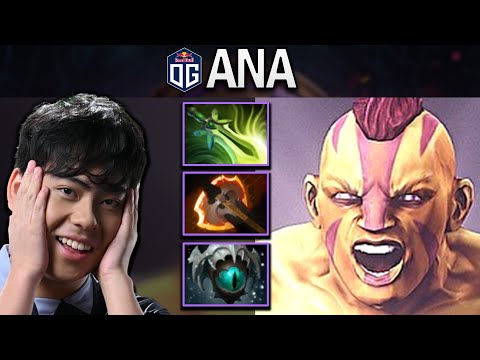 OG.ANA ANTI-MAGE WITH 1000 XPM - DOTA 2 7.27 GAMEPLAY