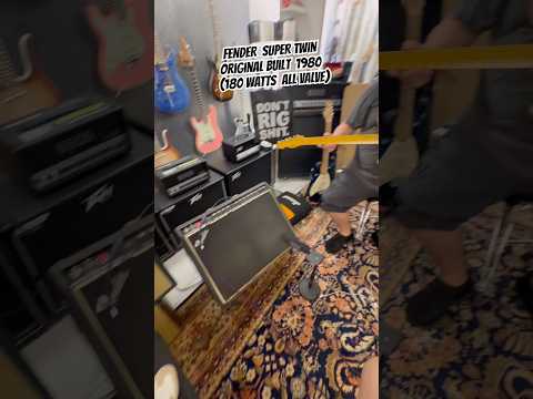 Fender SUPER TWIN Original 2x12”180Watts All Valve 1980 image 21