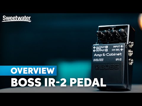 Boss IR-2 Amp & Cabinet Guitar Effects Pedal - Grey image 4