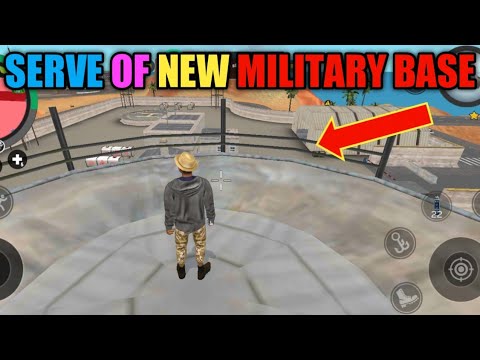 इतना सुंदर Military Base || HOW TO SERVE OF MILITARY BASE || ROPE HERO NEW UPDATE || Vegas Crime ||