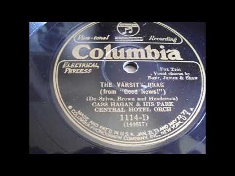Cass Hagan and his Park Central Hotel Orchestra: The Varsity Drag (1927)