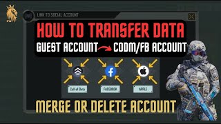 How to Connect Guest Account to Facebook in COD Mobile | Transfer, Recover or Delete Guest Account