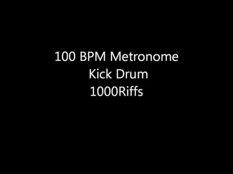 Kick Drum Metronome - 100 BPM