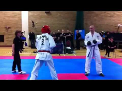 Arron rose final itf taekwondo welsh championships 2012 par