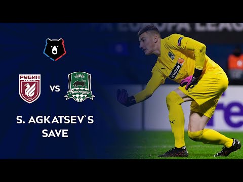 Agkatsev's Save in the Game Against Rubin