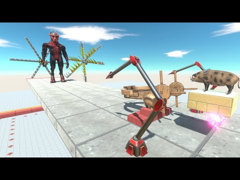 Deadly Ballista and Dangerous Spinners vs every Units - Animal Revolt Battle Simulator