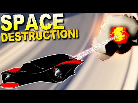 Blasting Asteroids with Space Lasers in the New Update!  - Main Assembly Gameplay