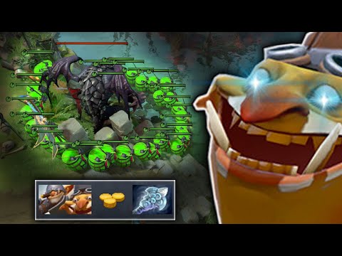 How real man play techies!! WTF One Shot Roshan -- Wind Waker Bully Divine Rank..