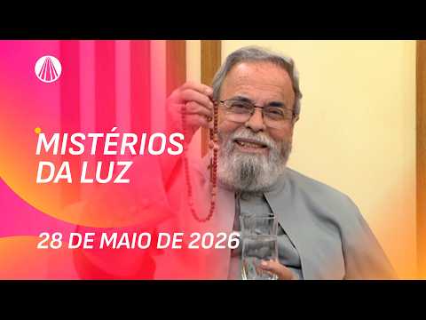 Terço de Aparecida com Pe. Antonio Maria - 28 de maio 2026 [Mistérios da Luz]