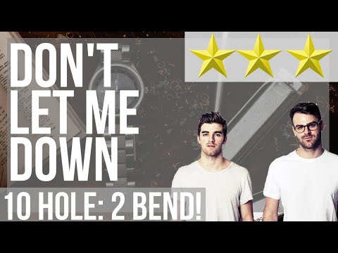 SUPER EASY: How to play Don't Let Me Down on Diatonic Harmonica 10 Holes