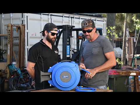 JFlex Air Hose Reel | BCM Tradie Tough Test