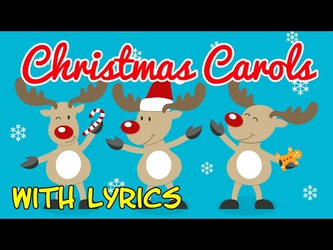 Christmas Carols with Lyrics for Children 🎅 Christmas Songs for Kids 🎄 Xmas Music Playlist Mix