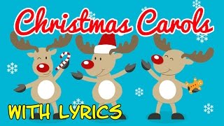 Christmas Carols with Lyrics for Children 🎅 Christmas Songs for Kids 🎄 Xmas Music Playlist Mix
