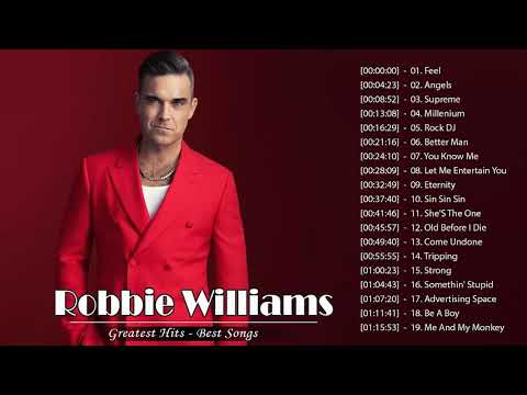 Robbie Williams Greatest Hits -  Robbie Williams Best Songs - Robbie Williams The Best Tracks