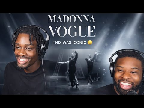 FIRST TIME reacting to Madonna - Vogue | Babanthekidd (Official Music Video)