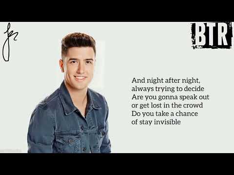 Big Time Rush - Invisible (Lyrics)