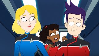 Beckett Meets Boilmler's Girlfriend Barb - Star Trek Lower Decks 1x05