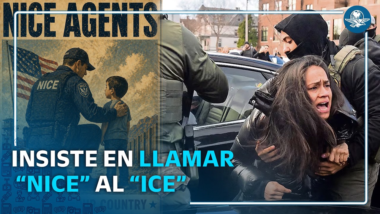 Trump quiere cambiar ICE por NICE; lanza encuesta en redes