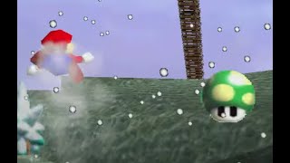 【マリオ64】緑の悪魔から逃走しながら赤コインを集める2【実況】