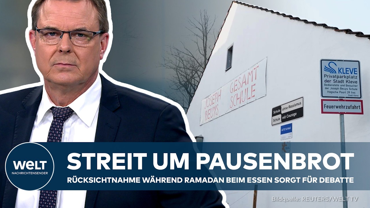 RAMADAN: Zoff um Pausenbrot spaltet die Eltern einer Schule in Kleve – Essen nur abgewandt erlaubt