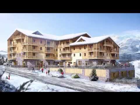 Prestige development in 3 Valleys ski area (Les Menuires)