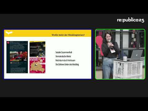 re:publica 25: Rike  Lange - Authentisch, hyperlokal, viral