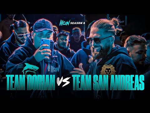 Rap Battle: Team San Andreas VS Team Dorian | ICON 6 | Highlight