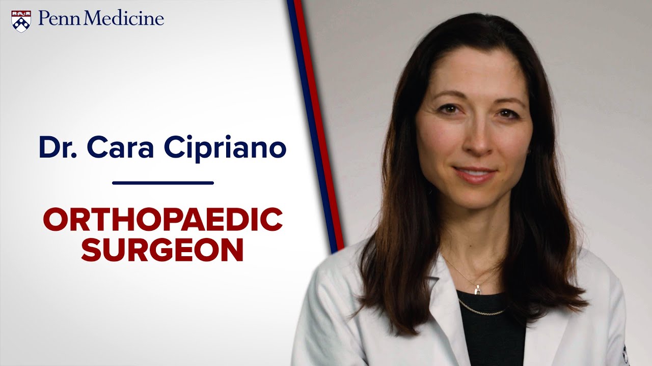 Watch video featuring Cara A. Cipriano, MD, MSc on YouTube
