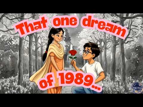 1989s Indian School Love Story | Ghibli Animation | Walkman & Cassette ASMR | Days before Internet