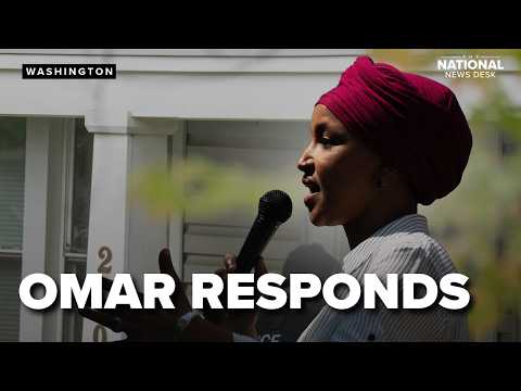 The National Desk: Ilhan Omar RESPONDS: Home search fallout continues