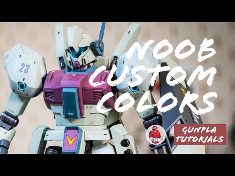 Custom Gunpla Colors Tutorial with Lincoln Wright