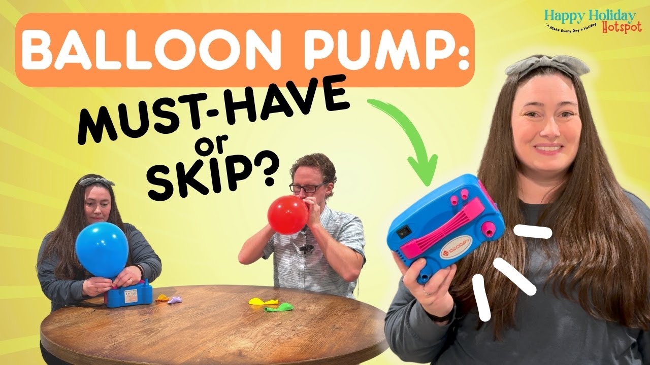 The Ultimate Electric Balloon Pump Review - How to Use It & Is It Worth the Money?