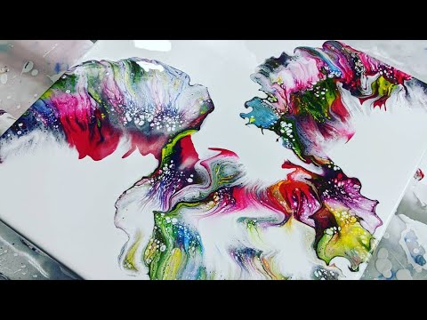 (855) Dutch pour with airbrush