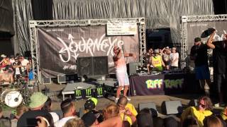 Riff Raff - Ball Like Chris Paul - Warped Tour in Mountain View, CA on June 20th, 2015