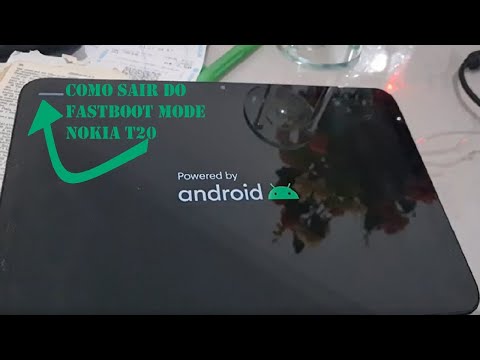 Como tirar o fastboot mode do tablet T20 Nokia1